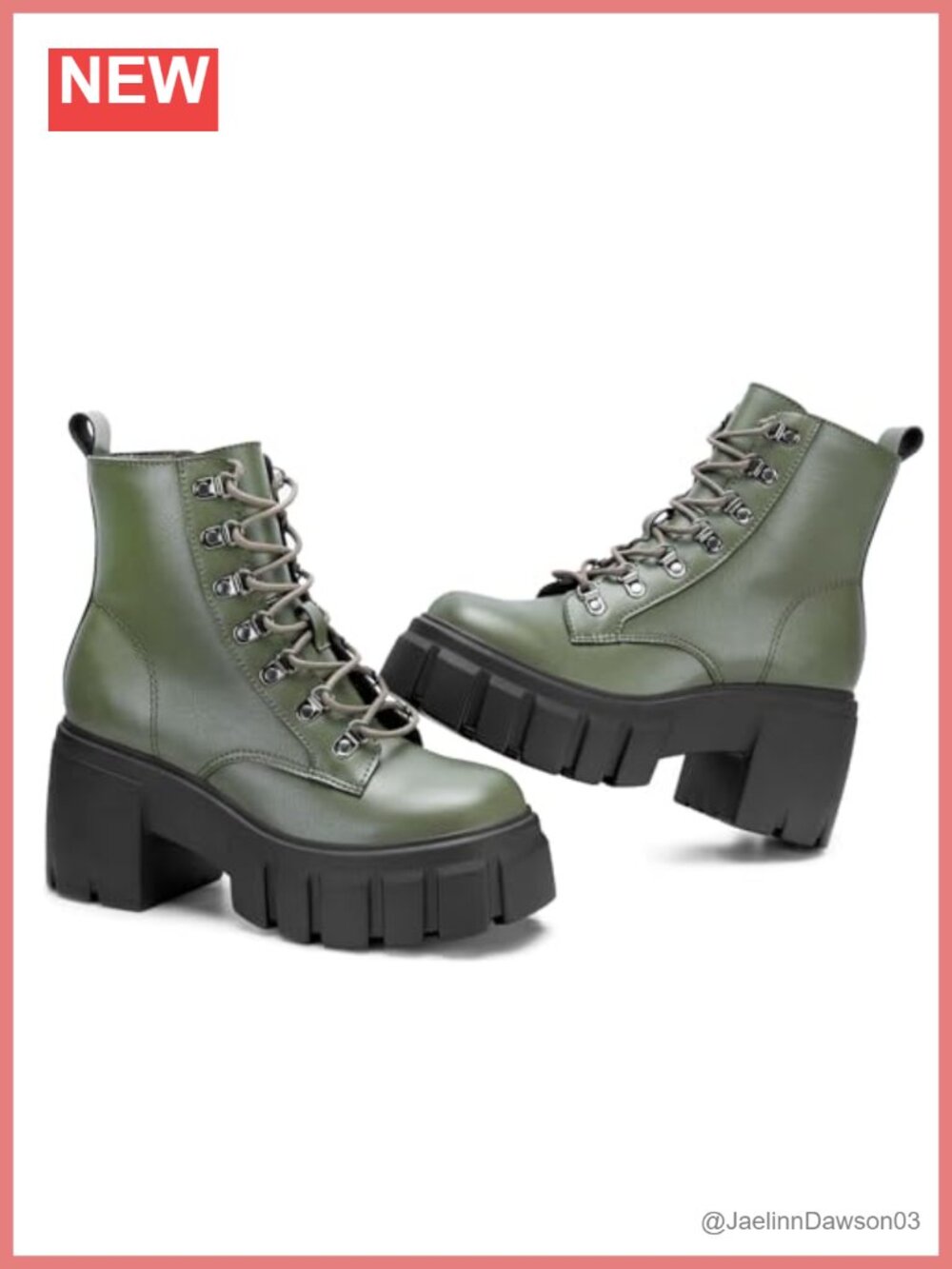Women's Combat Boots Ankle Booties Lace Up Chunky Heel Platform Zip